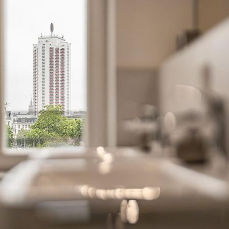 Stylisches Zentrales City-Apartment Mit 2 Balkonen Leipzig Extérieur photo