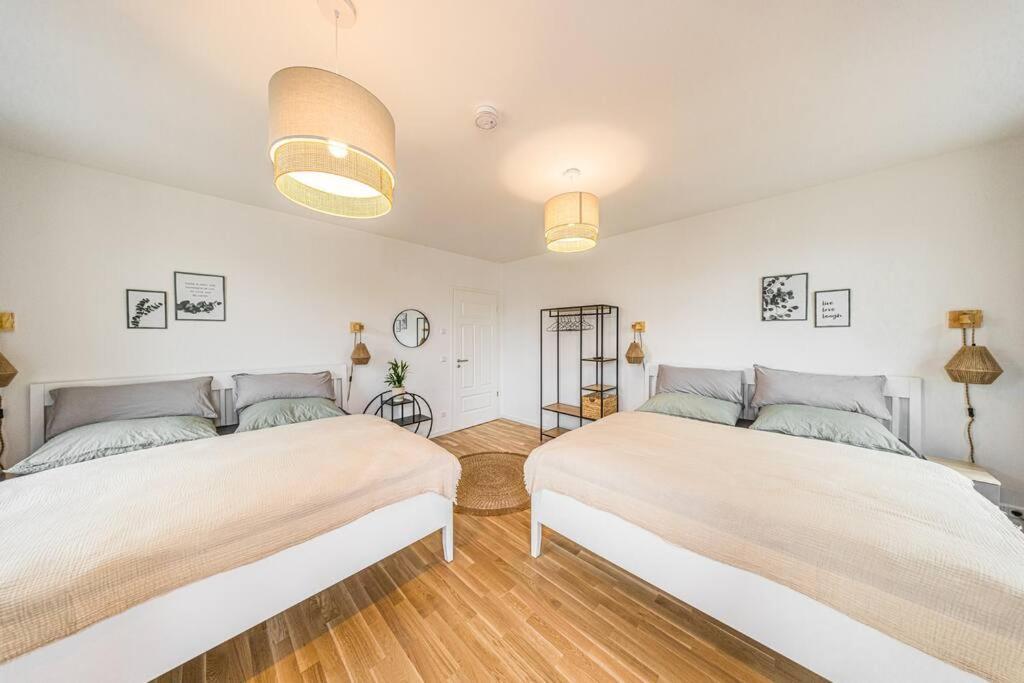 Stylisches Zentrales City-Apartment Mit 2 Balkonen Leipzig Extérieur photo