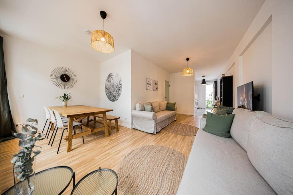 Stylisches Zentrales City-Apartment Mit 2 Balkonen Leipzig Extérieur photo